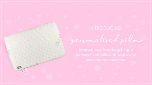 PERSONALISED PILLOW BANNER