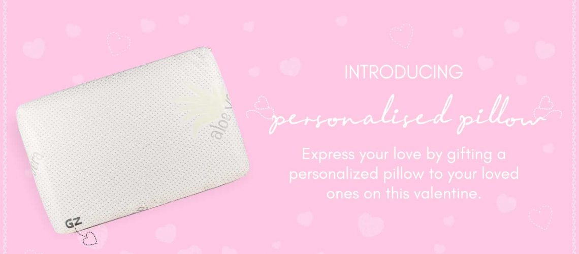 PERSONALISED PILLOW BANNER